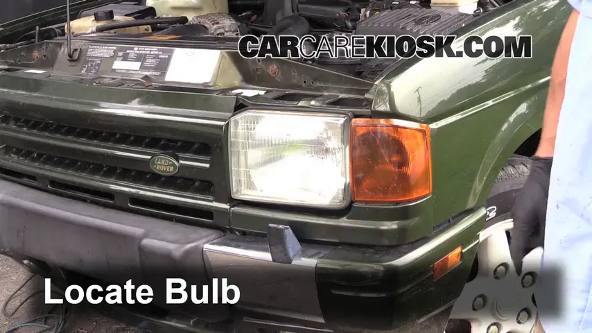 1998 Land Rover Discovery LSE 4.0L V8 Éclairage Feu de jour (remplacer l'ampoule)
